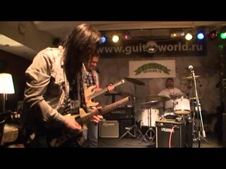 NAMM 2012 Moscow. Jamming after. Lazy . Leysa Pesnya . Esquadron, SBB. Fryette, Fuchs amps