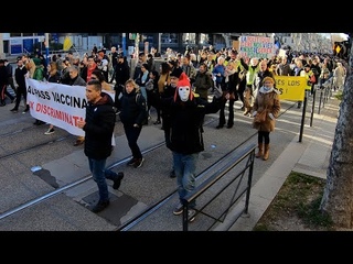 Manifestation Montpellier 22 janvier 2022