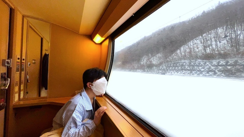 Riding Japan s Snow Sleeper Train, Sunrise