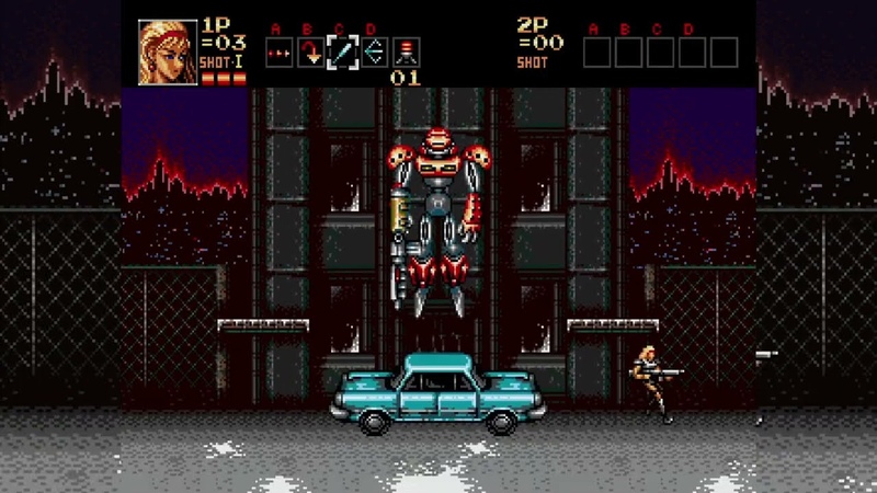 Contra: the Hard Corps (j), Sheena, no damage, путь 1 1. Прохождение