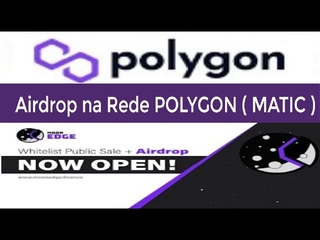 Airdrop MoonEdge Finance  Ganhe token MOONED | Inclua a rede Polygon Metamask Matic | Home Office